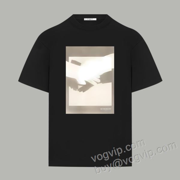 高評価の人気品 ジバンシィ GIVENCHY偽物ブランド 2026品質保証定番 NXZGVC041 半袖Tシャツ 2色可選