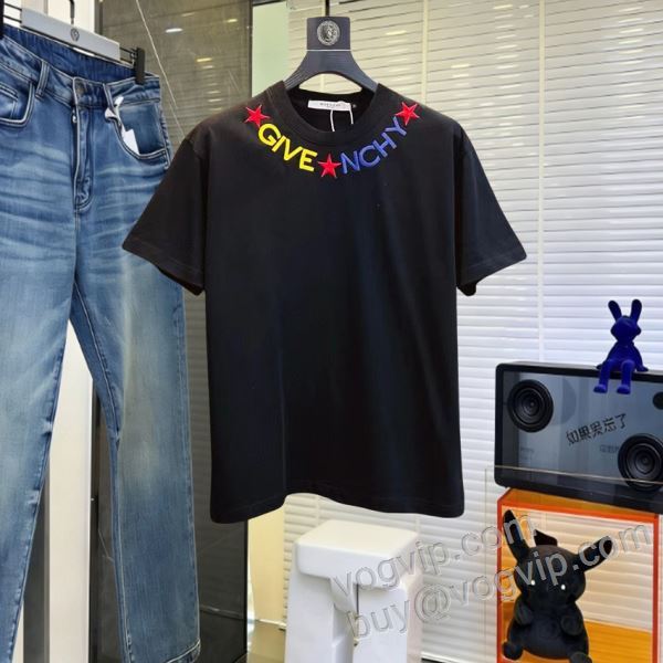2026品質保証定番 ジバンシィ GIVENCHYスーパーコピー NXZGVC042 半袖Tシャツ 2色可選 お洒落な存在感