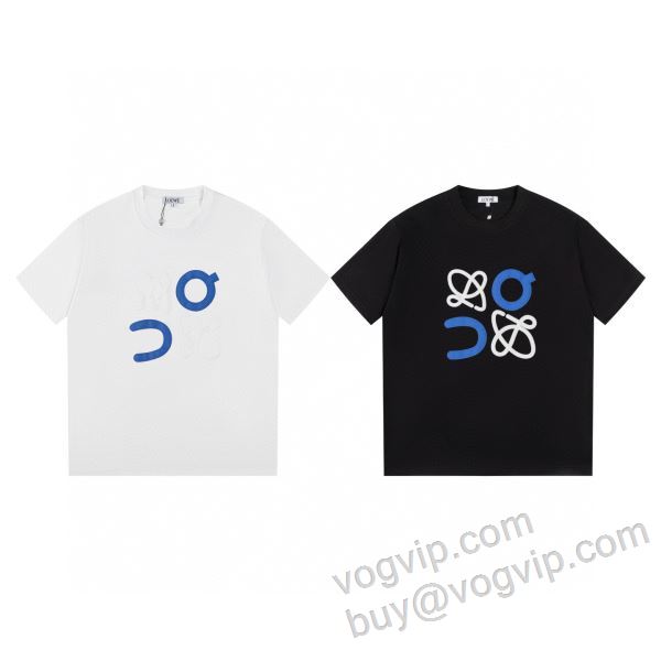 2026年モデル入荷 ロエベ スーパーコピー NXZLOE002 上品に着こなせ 半袖Tシャツ 2色可選