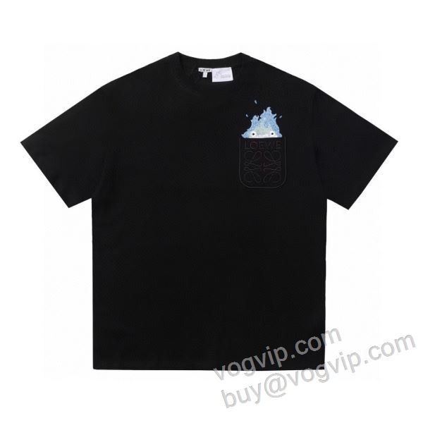 2026春夏季超人気 ロエベ スーパーコピー 激安 NXZLOE006 実用性に溢れるアイテム 半袖Tシャツ 2色可選