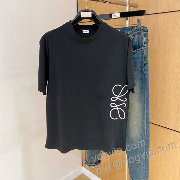 定番のアイテム ロエベ ブランドコピー NXZLOE023 半袖Tシャツ 2色可選 2026爆買い大人気