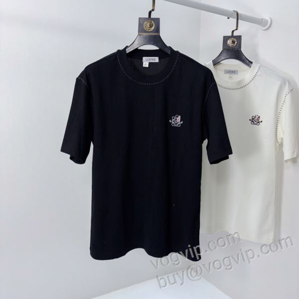 ロエベ コピーブランド 2026超人気新品 NXZLOE029 半袖Tシャツ 2色可選 耐久性に優れ