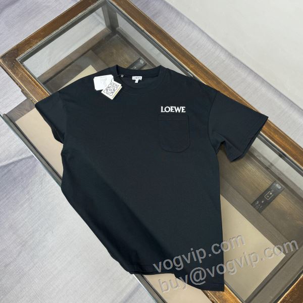 機能性?耐久性抜群 ロエベ スーパーコピー NXZLOE031 半袖Tシャツ 4色可選 2026超人気新品