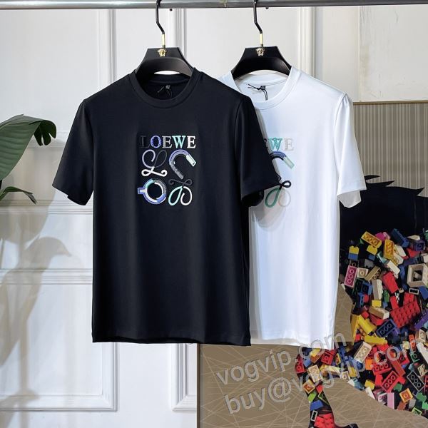 ロエベ ブランドコピー 2026高級品 通販 NXZLOE033 半袖Tシャツ 2色可選 注目のアイテム