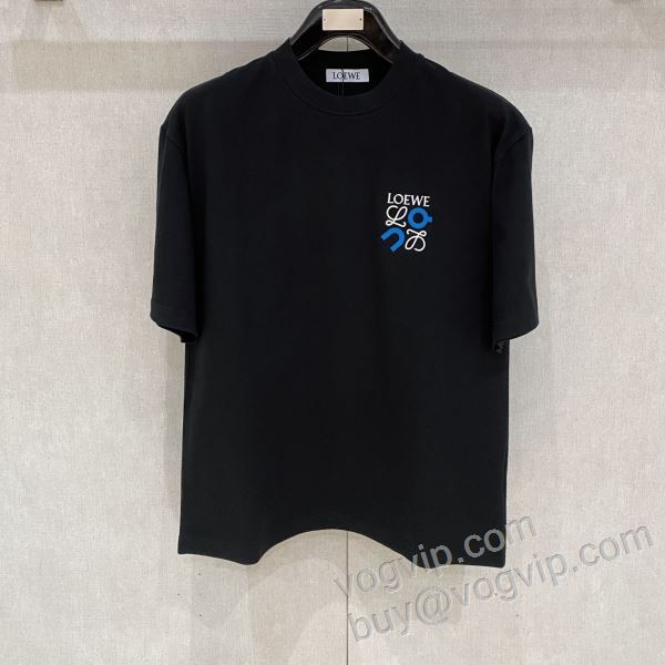 超激得品質保証 半袖Tシャツ ロエベ コピー 商品 販売 2026人気セール高品質 NXZLOE048 2色可選