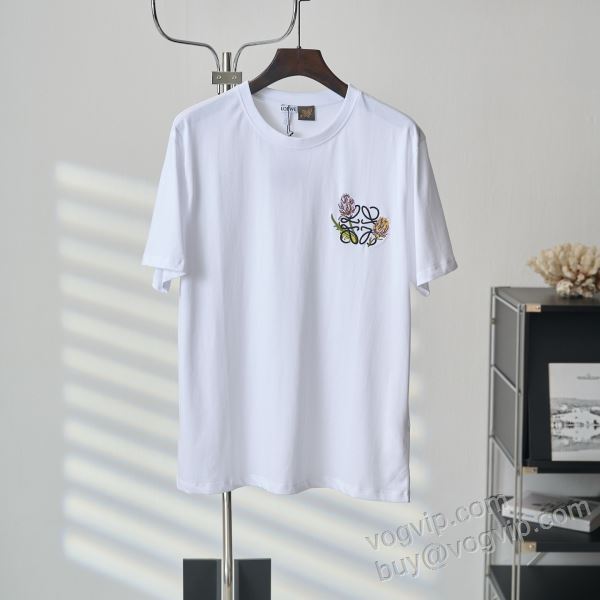 2026数量限定セール ロエベ スーパーコピー 激安 NXZLOE057 半袖Tシャツ 2色可選 可愛く上品な雰囲気