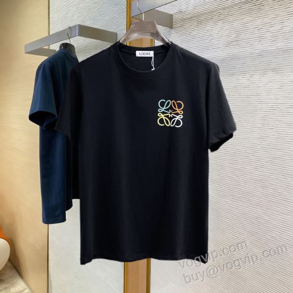 注目のアイテム ロエベ LOEWEコピー ブランド NXZLOE066 半袖Tシャツ 2色可選 2026最安値新作登場