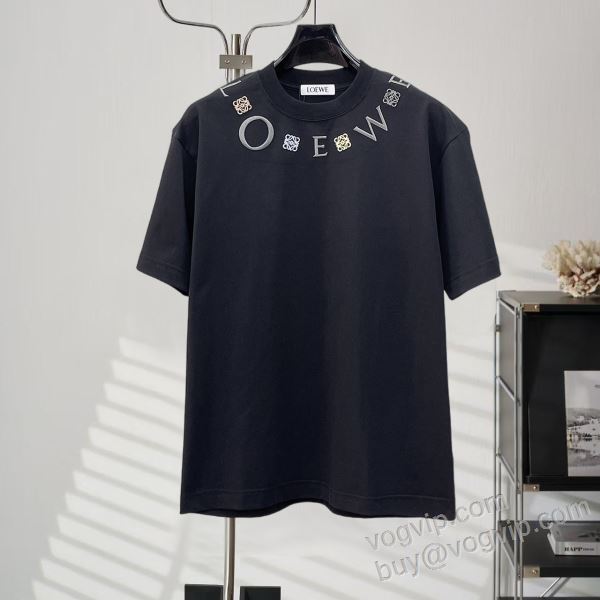 LOEWEブランドスーパーコピー 2026お買い得高品質 NXZLOE072 ロエベ 半袖Tシャツ 2色可選 圧倒的な高級感