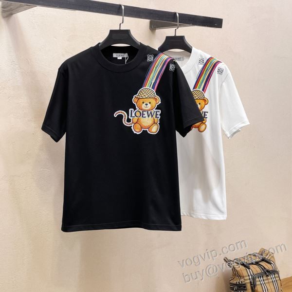 半袖Tシャツ ロエベ スーパーコピー 激安 2026爆買い人気 NXZLOE079 2色可選 実用性に溢れるアイテム
