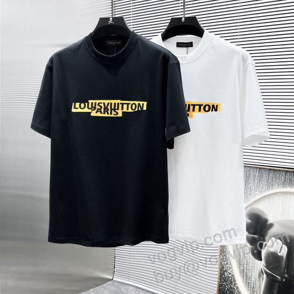 【激安】 ルイ ヴィトンブランドコピー 2026最高品質 NXZLV001 半袖Tシャツ 2色可選