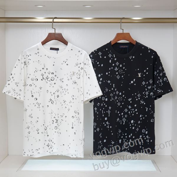 2026最新入荷 ルイ ヴィトン LOUIS VUITTONコピー NXZLV014 半袖Tシャツ 2色可選 SALE!今季