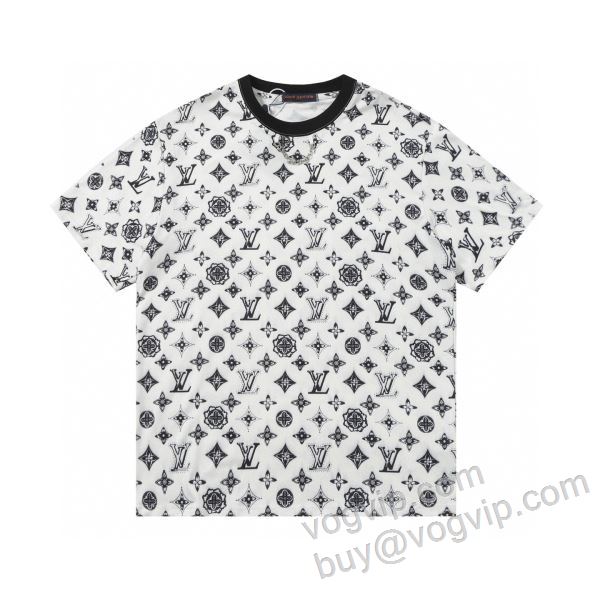 2026HOT本物保証 ルイ ヴィトン LOUIS VUITTONコピーブランド NXZLV018 大特価 半袖Tシャツ 2色可選