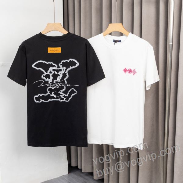 上質 大人気！ ルイ ヴィトンスーパーコピー 半袖Tシャツ 2026お買い得高品質 NXZLV031 2色可選