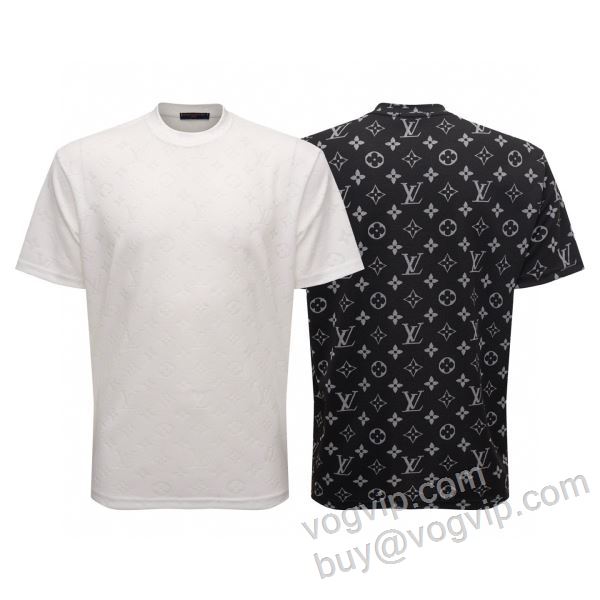ルイ ヴィトンブランドコピー 2026爆買いセール NXZLV033 半袖Tシャツ 2色可選 耐久性に優れ