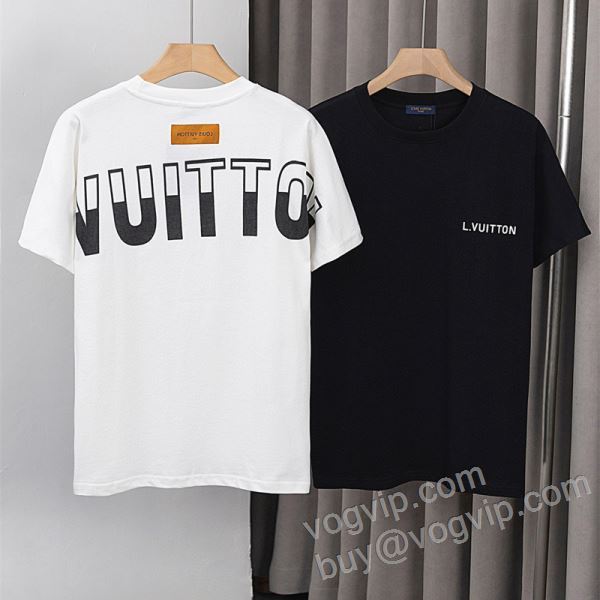 半袖Tシャツ ルイ ヴィトン LOUIS VUITTONコピーブランド 2026定番人気 NXZLV040 2色可選 人気 ランキング