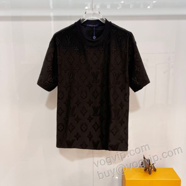 2026春夏季新作 ルイ ヴィトンスーパーコピー NXZLV053 存在感のある 半袖Tシャツ 2色可選