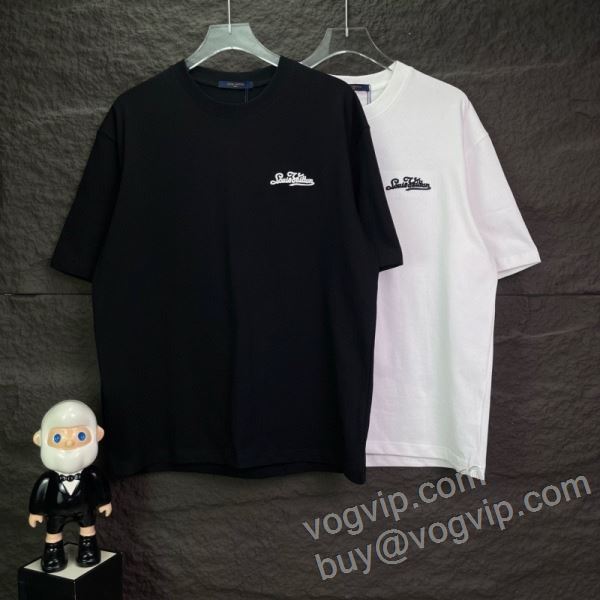 半袖Tシャツ ルイ ヴィトンスーパーコピー 2026激安大特価大人気 NXZLV068 2色可選 芸能人に愛用者続出
