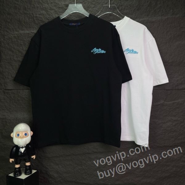 ルイ ヴィトンコピー 2026驚きの破格値セール NXZLV069 半袖Tシャツ 2色可選 春夏に最も需要のある