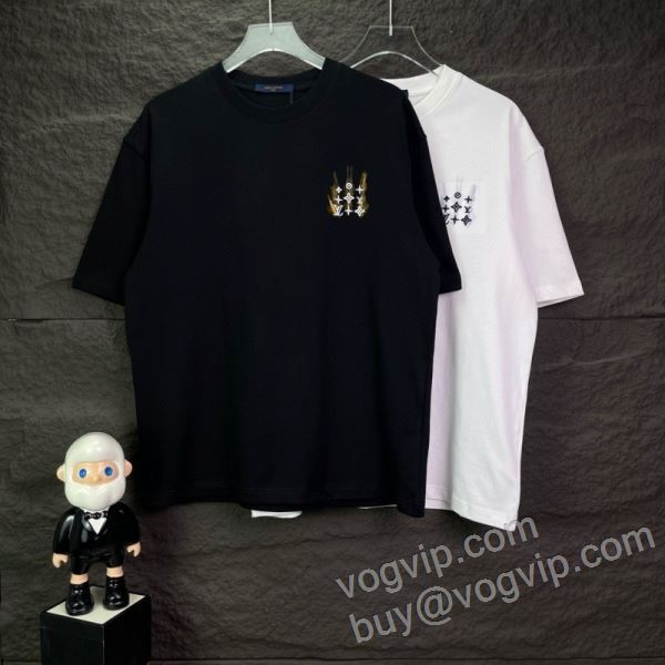 半袖Tシャツ ルイ ヴィトンスーパーコピー 激安 2026驚きの破格値セール NXZLV072 2色可選 抜群な楽チン感ある大定番