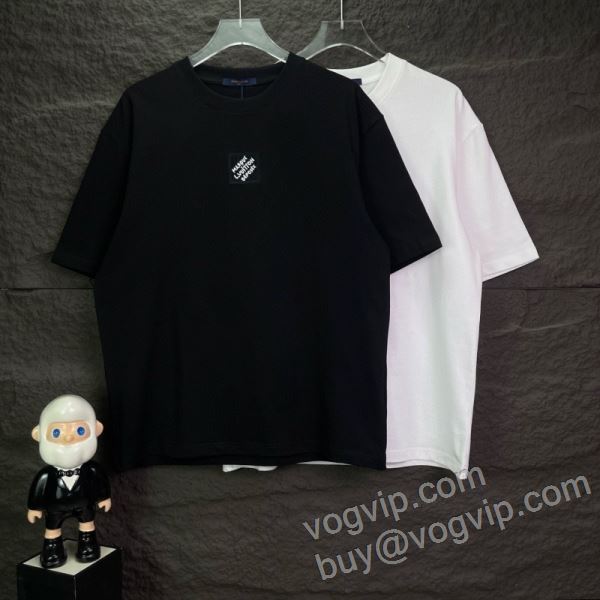 2026品質保証安い ルイ ヴィトン偽物ブランド NXZLV074 半袖Tシャツ 2色可選 セレブ愛用の超人気商品