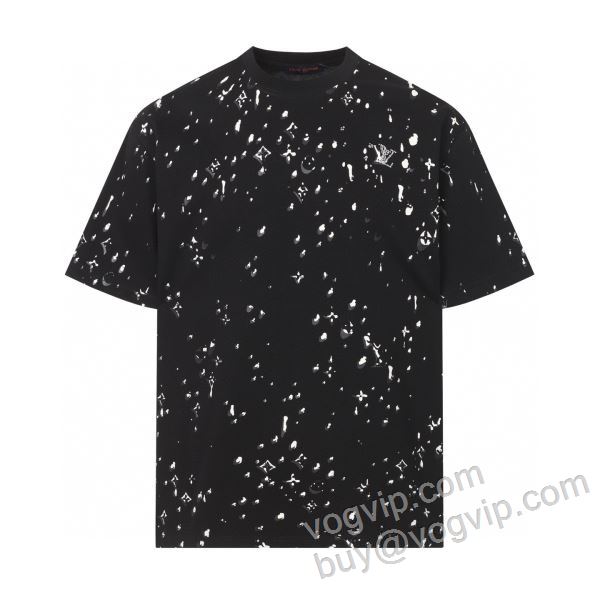 半袖Tシャツ ルイ ヴィトン LOUIS VUITTONコピー 2026期限限定！ NXZLV080 4色可選 洗練を十分に演出する