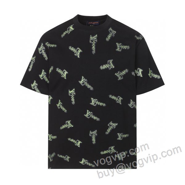 ルイ ヴィトン LOUIS VUITTONスーパーコピー 激安 NXZLV083 完成度の高い逸品 半袖Tシャツ 3色可選 2026人気セール高品質