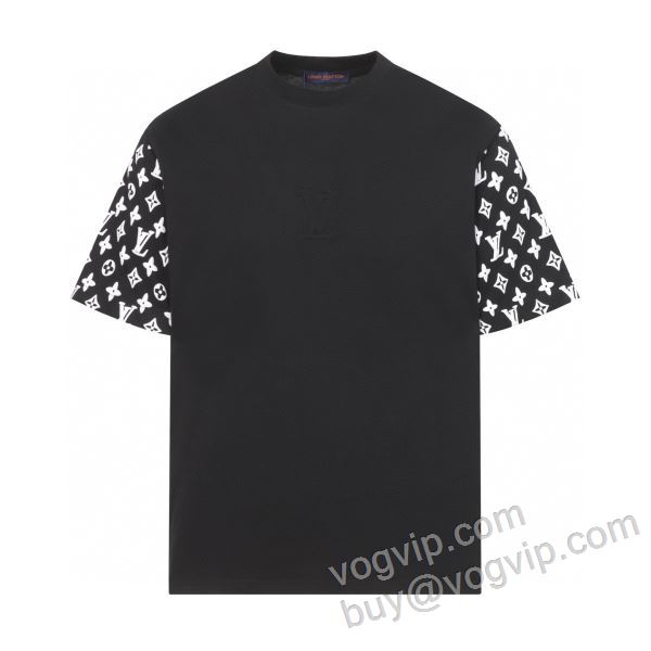 高級感漂わせる 半袖Tシャツ ルイ ヴィトン LOUIS VUITTONコピーブランド 2026人気セール高品質 NXZLV084 2色可選