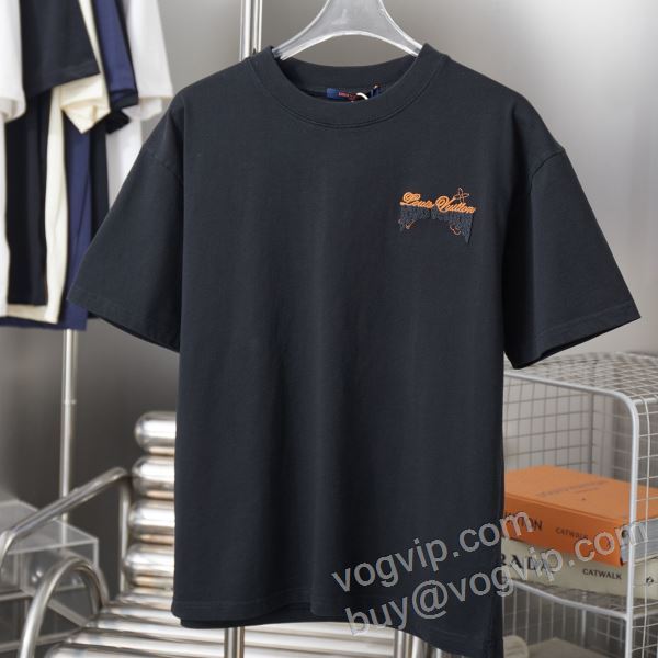 半袖Tシャツ 注目のアイテム ルイ ヴィトンコピー ブランド 2026数量限定セール NXZLV092 3色可選