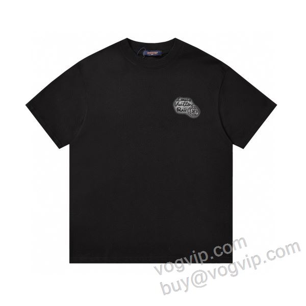2026春夏季超人気 ルイ ヴィトン LOUIS VUITTONブランドコピー NXZLV110 半袖Tシャツ 2色可選 TOPセラー賞受賞！