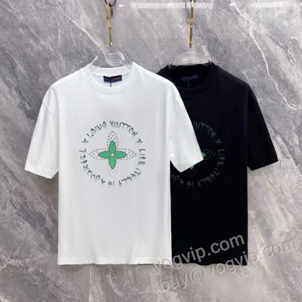 半袖Tシャツ ルイ ヴィトンコピー 2026最新入荷 NXZLV113 2色可選 ずっと人気?