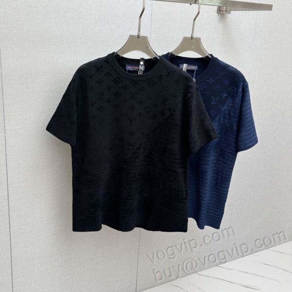 大絶賛！ ルイ ヴィトン LOUIS VUITTON偽物ブランド 2026爆買いセール NXZLV129 半袖Tシャツ 2色可選