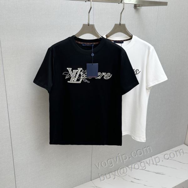2026爆買いセール ルイ ヴィトン LOUIS VUITTONスーパーコピー NXZLV130 半袖Tシャツ 2色可選 【人気ブログ掲載】