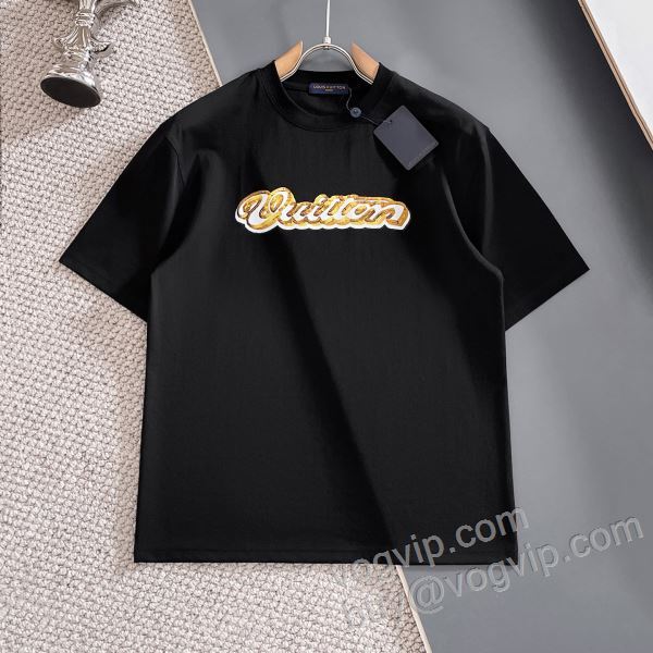 半袖Tシャツ ルイ ヴィトンコピー ブランド 2026爆買い新作登場 NXZLV136 2色可選 海外セレブ定番愛用