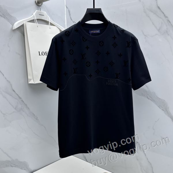 個性的なデザイン ルイ ヴィトンスーパーコピー 2026超人気新品 NXZLV141 半袖Tシャツ 2色可選