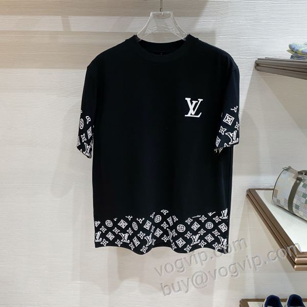 ルイ ヴィトンスーパーコピー 激安 2026割引セール NXZLV149 半袖Tシャツ 2色可選 追跡付/関税無