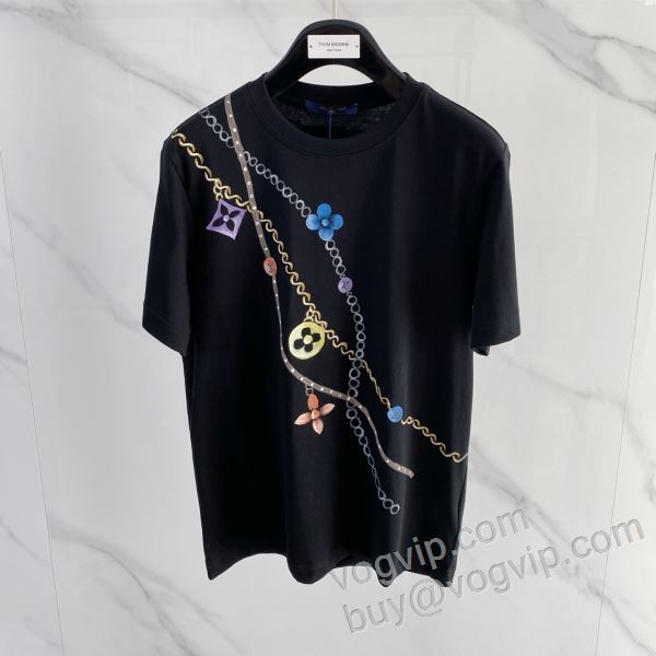 人気 ランキング ルイ ヴィトン偽物ブランド NXZLV151 半袖Tシャツ 2色可選 2026割引セール