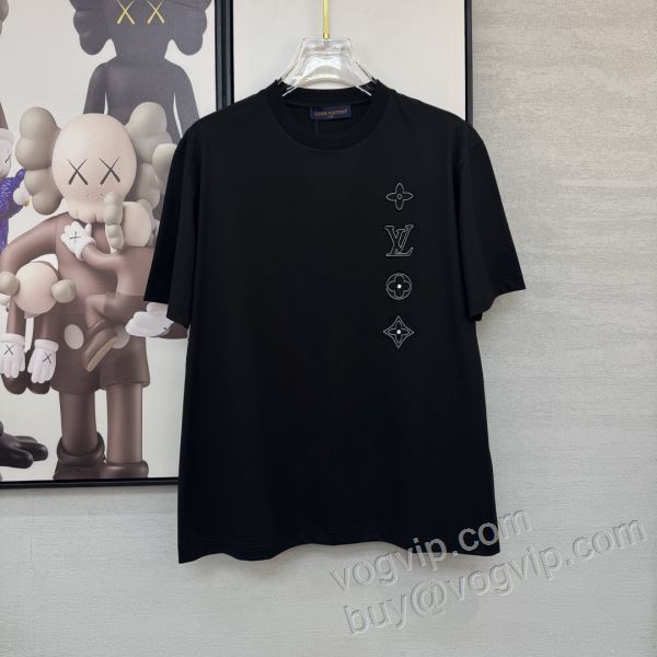 半袖Tシャツ ルイ ヴィトンコピー 2026人気セール低価 NXZLV168 2色可選 コスパ最高のプライス