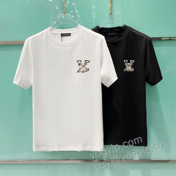 2026人気定番安い ルイ ヴィトンスーパーコピー 激安 【大人気】定番商品 NXZLV171 半袖Tシャツ 2色可選