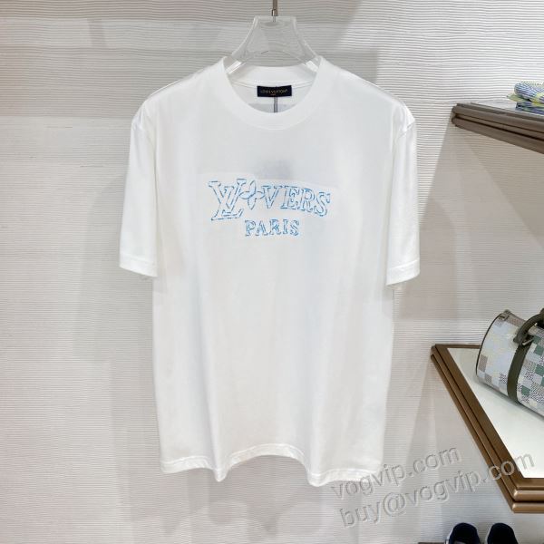 2026春夏季超人気 ルイ ヴィトンスーパーコピー 激安 NXZLV179 半袖Tシャツ 2色可選 高品質