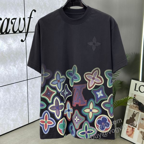 ルイ ヴィトン 2026HOT人気セール NXZLV189 半袖Tシャツ 2色可選 肌触りのいい LOUIS VUITTONブランド 偽物 通販