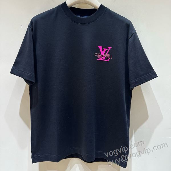2026激安大特価定番 ルイ ヴィトン LOUIS VUITTONスーパーコピー NXZLV215 半袖Tシャツ 2色可選 ムダな装飾を排したデザイン