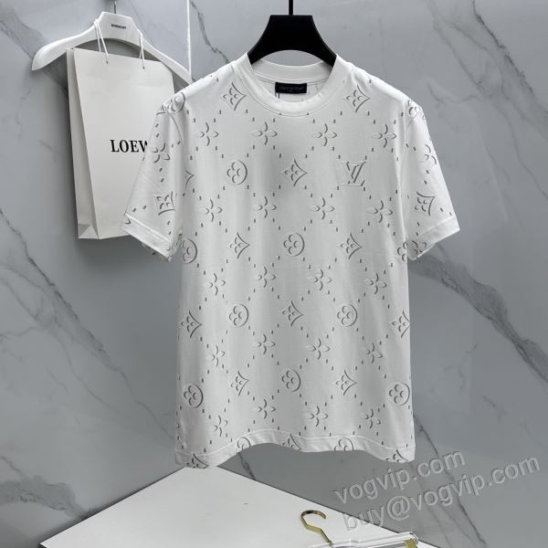 コスパ最高のプライス ルイ ヴィトンスーパーコピー 激安 2026品質保証安い NXZLV223 半袖Tシャツ 2色可選