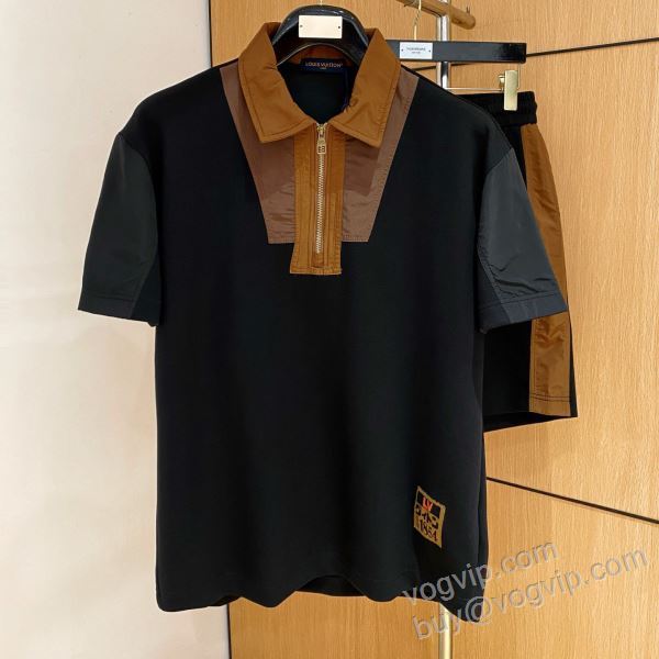 上下セット 半袖Tシャツ 2色可選 活用できるアイテム ルイ ヴィトンスーパーコピー 激安 2026最安値お買い得 NXZLV245