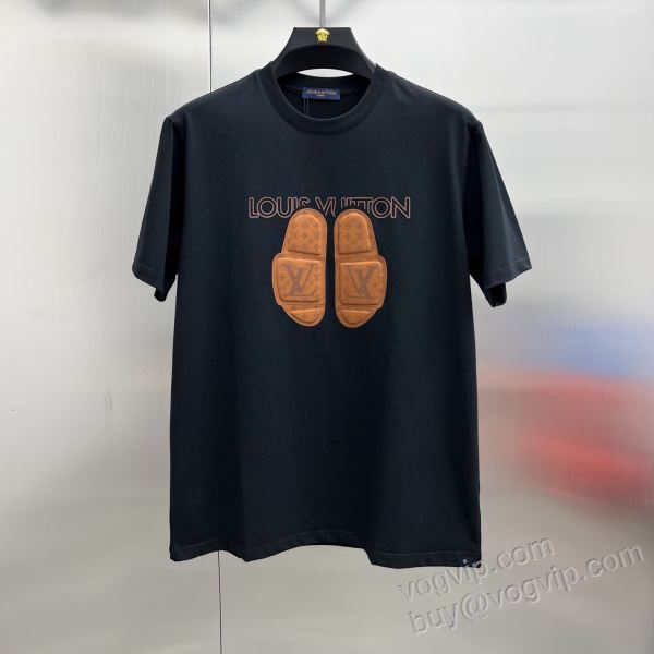 利便性に優れ ルイ ヴィトンブランドコピー 2026お買い得豊富な NXZLV262 半袖Tシャツ 2色可選
