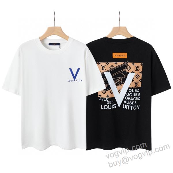 2026爆買い格安 ルイ ヴィトンスーパーコピー 激安 NXZLV267 半袖Tシャツ 2色可選 今話題の最新作
