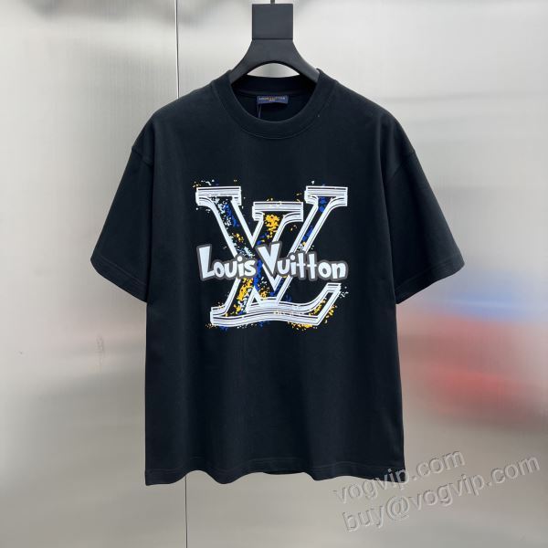 当店ランキング1位常連 ルイ ヴィトンコピーブランド NXZLV268 半袖Tシャツ 2色可選 2026爆買い格安