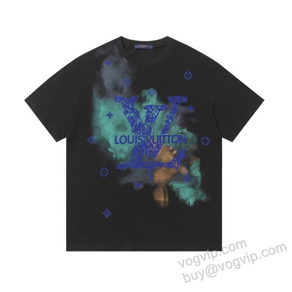 高品質 人気 ルイ ヴィトン LOUIS VUITTONスーパーコピー 激安 2026高級品 通販 NXZLV278 半袖Tシャツ 2色可選