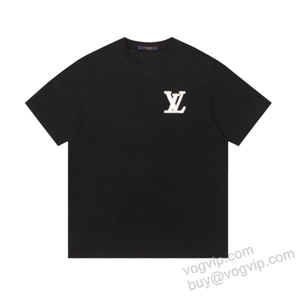 2026激安大特価本物保証 ルイ ヴィトン LOUIS VUITTONブランドスーパーコピー 人気商品登場 NXZLV282 半袖Tシャツ 2色可選