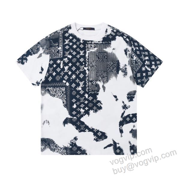 着心地抜群 ルイ ヴィトンブランドコピー NXZLV284 半袖Tシャツ 2026激安大特価本物保証