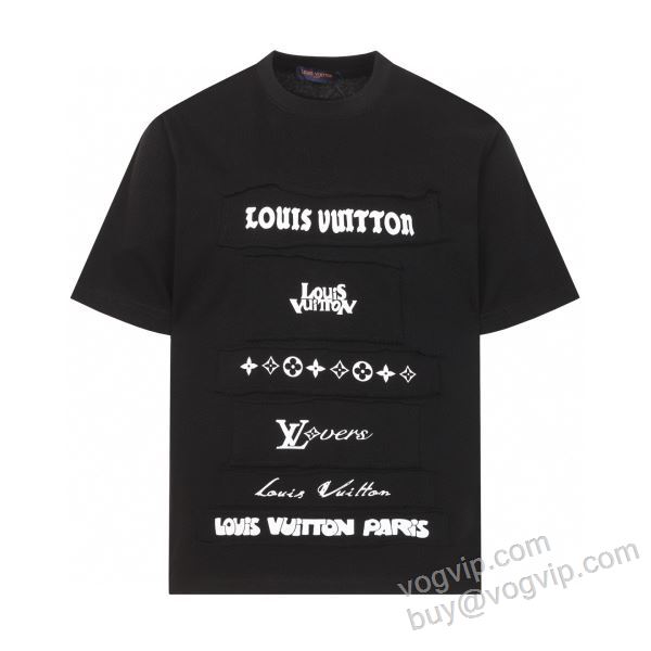 2026驚きの破格値新品 ルイ ヴィトンコピー ブランド 選べる極上 NXZLV287 半袖Tシャツ 2色可選